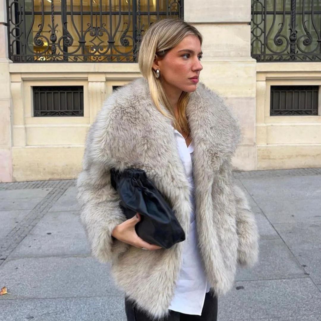 GIANNA | ECO fur coat